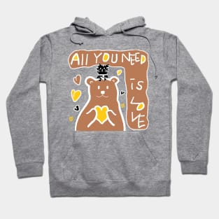 all you need is love Hoodie